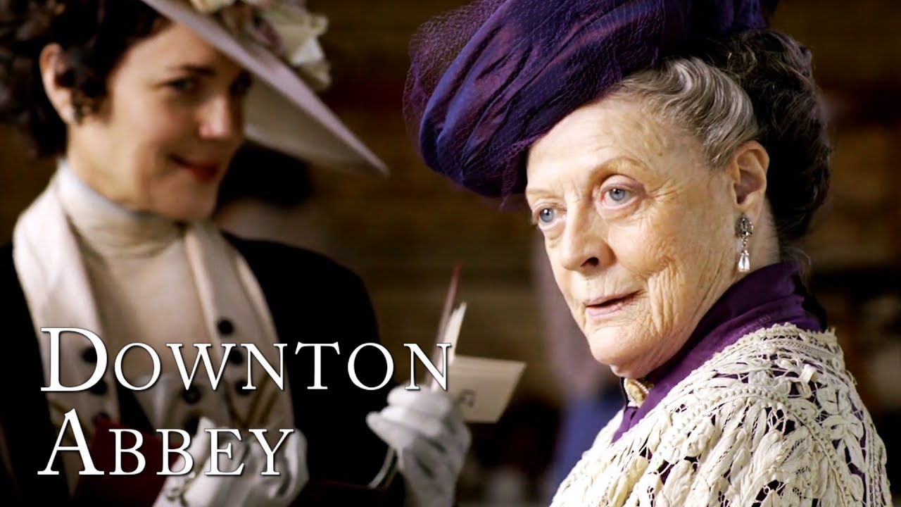 Maggie Smith As The Dowager Countess Of Grantham, ‘Downton Abbey ...